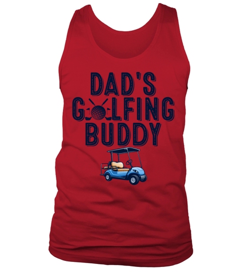 Dad And Golfing Buddy Matching Fathers Day Tank Top Unisex