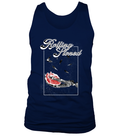 Rolling Stoned Xerox Vintage Graphic Tee Tank Top Unisex