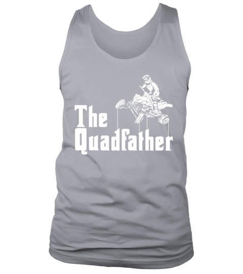 The Quadfather Cool ATV Four Wheeler Quad Bike Gift T-Shirt Black Youth B076C6FK4X 1 Tank Top Unisex