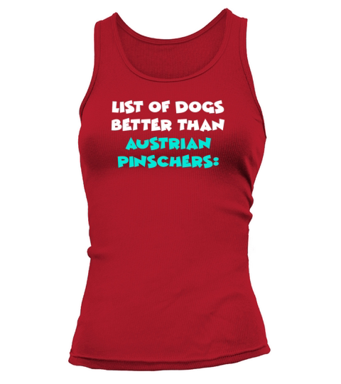 Austrian Pinscher Tank top Woman