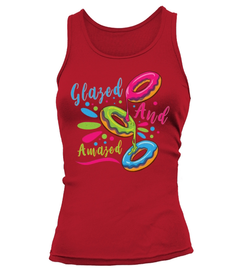 Donut Doughnut Baking Cake Baker Tank top Woman