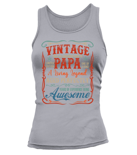 Vintage 100 Percent All American Made In Papa Tank top Woman