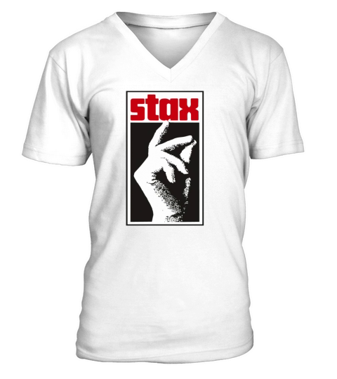 Stax Records R And B Blues Soul Music V-Neck T-shirt