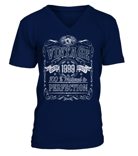 Vinage 1999 birthday year of birth 1999 gift V-Neck T-shirt