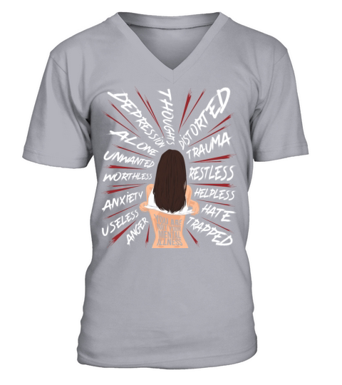 You Are Not Your Mental Illness Mental Health V-Neck T-shirt