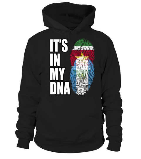Surinamese And Guatemalan Vintage Heritage DNA Fla Hoodie Unisex