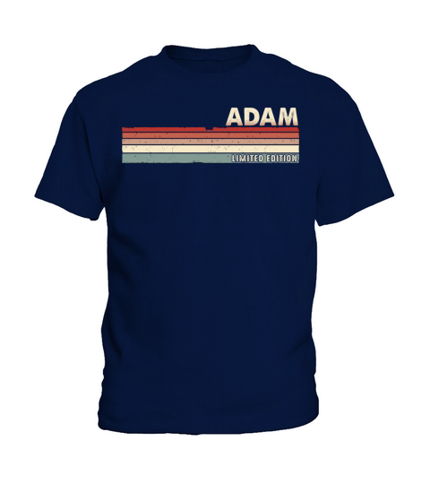 Adam - Funny Retro Vintage Name 80s 90s Kids T-Shirt