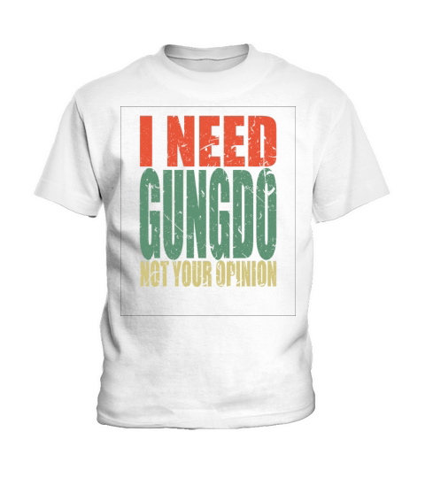 Gungdo Say Funny Kids T-Shirt