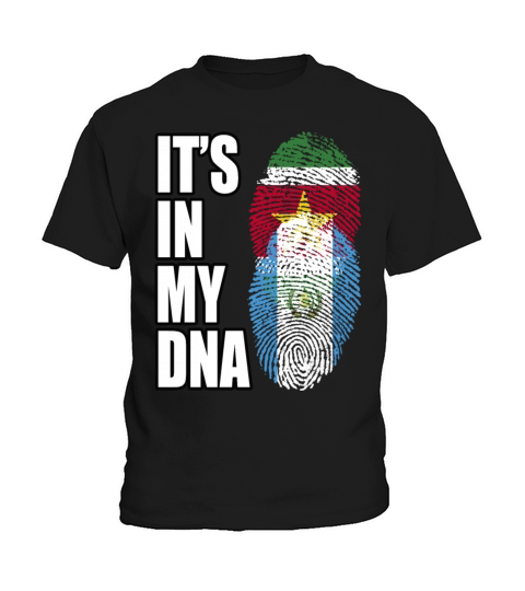 Surinamese And Guatemalan Vintage Heritage DNA Fla Kids T-Shirt