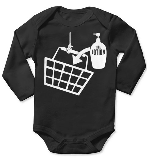 It puts the Lotion in the Basket - Buffalo Bill T-Shirts Long Sleeve Baby One-Piece