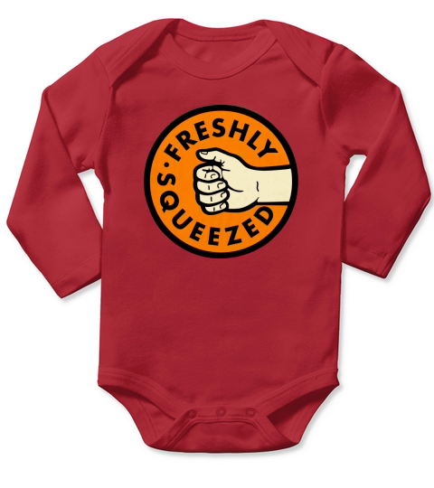 Orange Cassidy Freshly Squeezed shirt - Baby Onesie Long Sleeve Baby One-Piece
