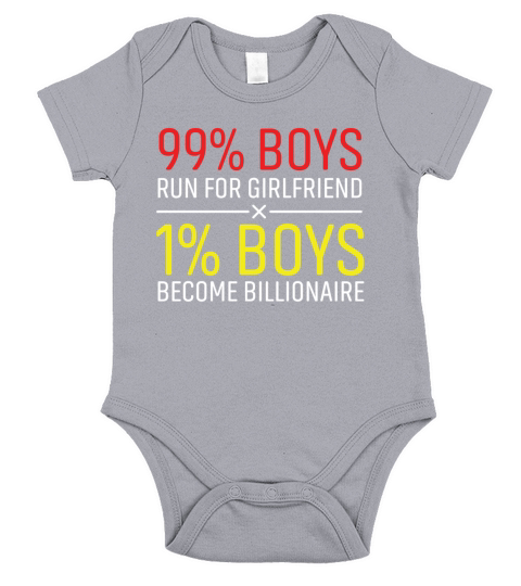 Funny Run Short Sleeve Baby One-Piece
