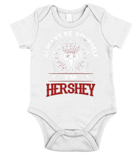 HERSHEY Always Be Yourself, im HERSHEY Short Sleeve Baby One-Piece