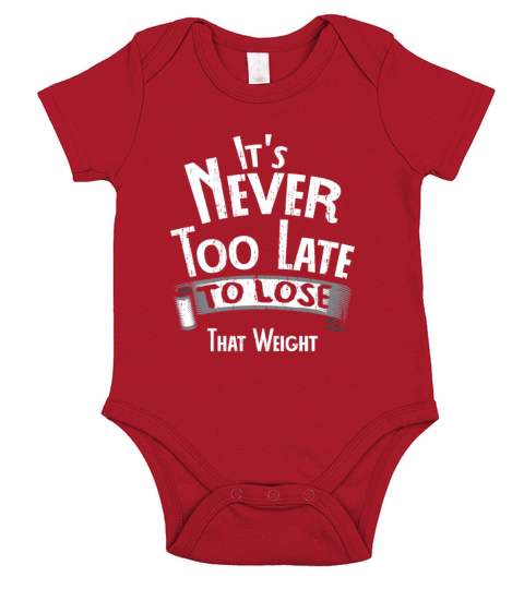 Never too late Determined Person Gift Short Sleeve Baby One-Piece