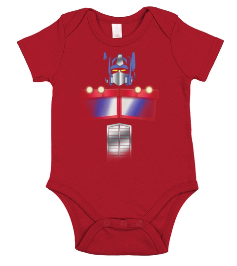 Out of the Shadows - Optimus Prime T-Shirt Short Sleeve Baby One-Piece
