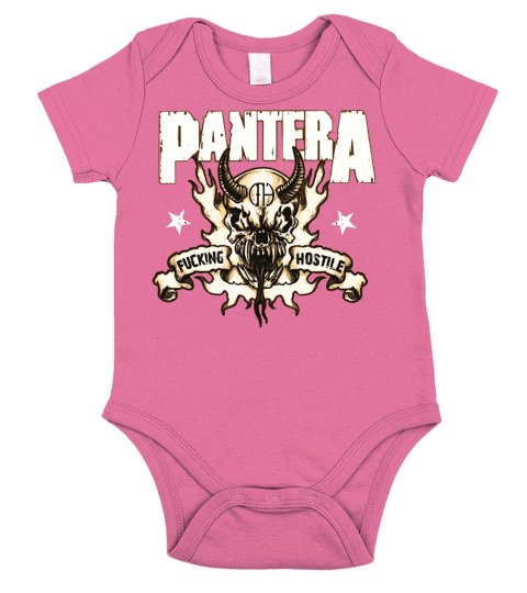 Pantera Skull Rock Band Short Sleeve Baby One-Piece