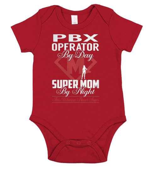 Pbx Operator Short Sleeve Baby One-Piece