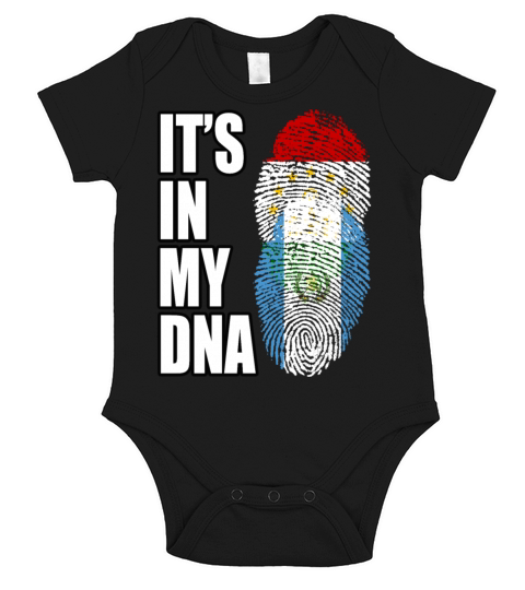 Tajikistani And Guatemalan Vintage Heritage DNA Fl Short Sleeve Baby One-Piece