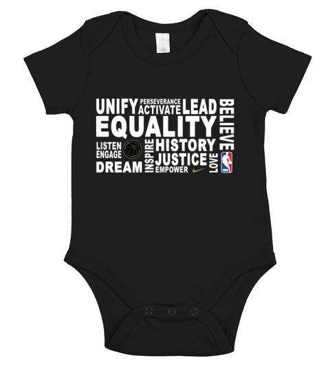 Unify Lead Equality Believe Short Sleeve Baby One-Piece