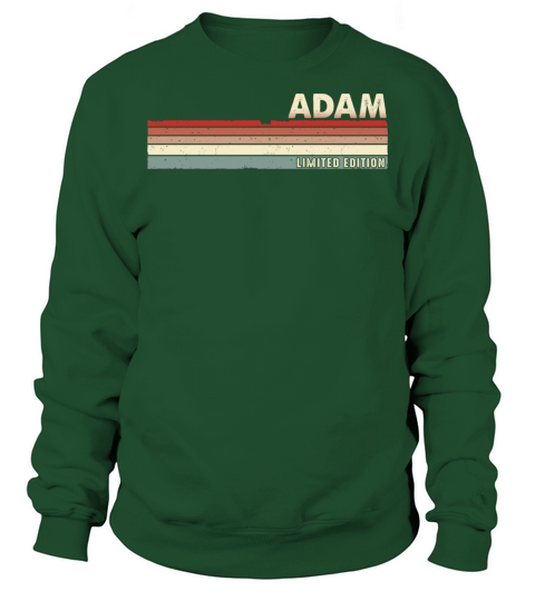 Adam - Funny Retro Vintage Name 80s 90s Sweatshirt Unisex