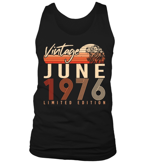 1976 June Limited Edition Tank Top Unisex