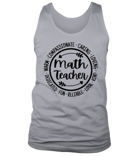 Math Teacher Vintage Gift Tank Top Unisex