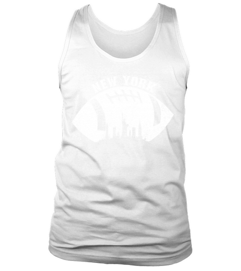 New York Skyline Football Fan Vintage New York Tank Top Unisex