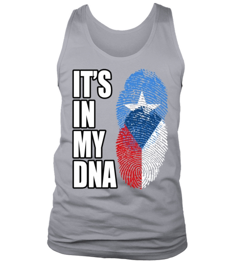 Somali And Czech Vintage Heritage DNA Flag Tank Top Unisex