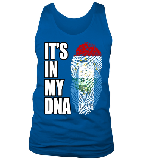 Tajikistani And Guatemalan Vintage Heritage DNA Fl Tank Top Unisex
