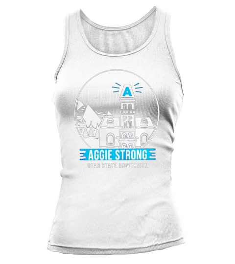 Aggie Strong Utah State University shirt Tank top Woman