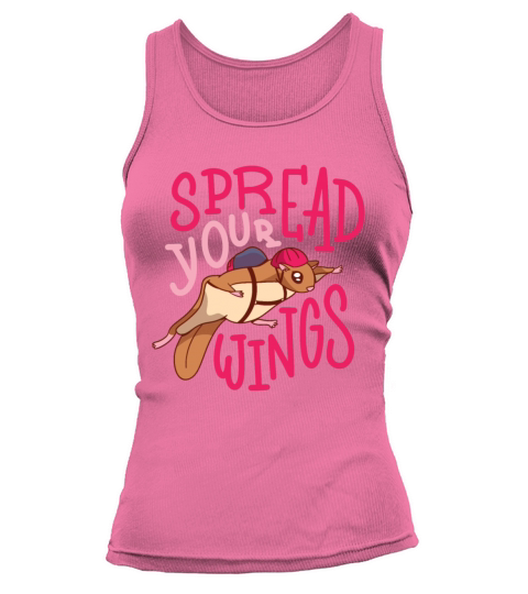 FLYING SQUIRREL QUOTE Tank top Woman