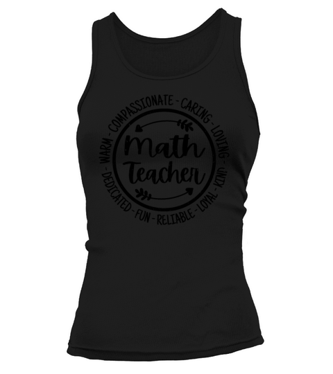 Math Teacher Vintage Gift Tank top Woman
