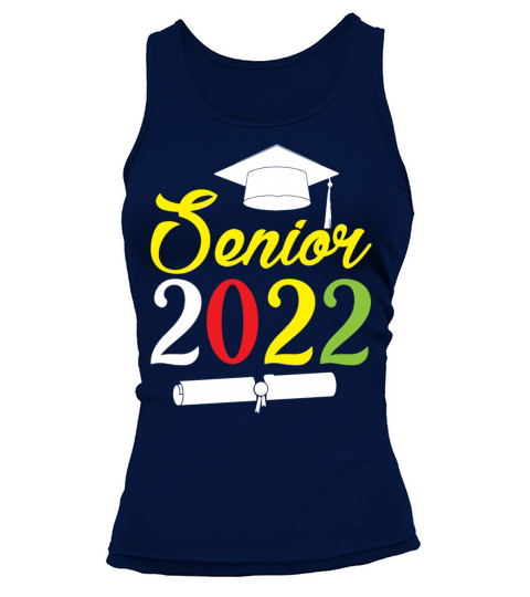 senior 2022 Gift Graduate T Shirt Tank top Woman