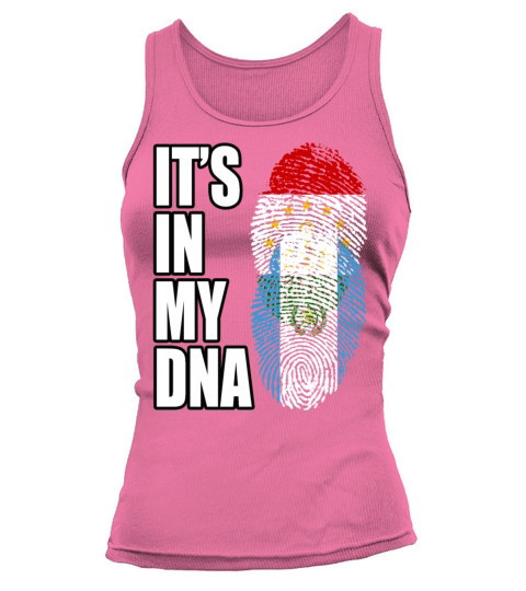 Tajikistani And Guatemalan Vintage Heritage DNA Fl Tank top Woman