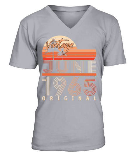 1965 June Vintage V-Neck T-shirt