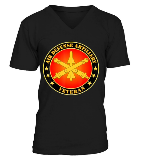 Air Defense Artillery Veteran T-Shirt V-Neck T-shirt