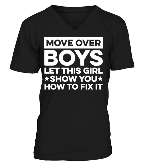 Backstage Tech Quote for a Theatre technician girl V-Neck T-shirt
