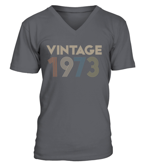 Official vintage 1973 V-Neck T-shirt