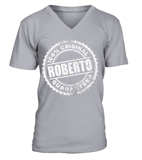 ROBERTO 100 Percent  Original Guaranteed V-Neck T-shirt