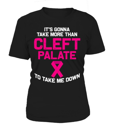 Cleft Palate Lip Patient Strong Awareness graphic Women's T-Shirt