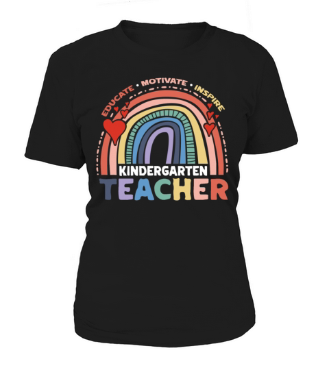 Educate Motivate Inspire Kindergarten Teacher Women's T-Shirt