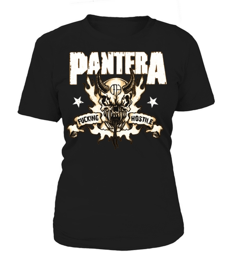 Pantera Skull Rock Band Women's T-Shirt