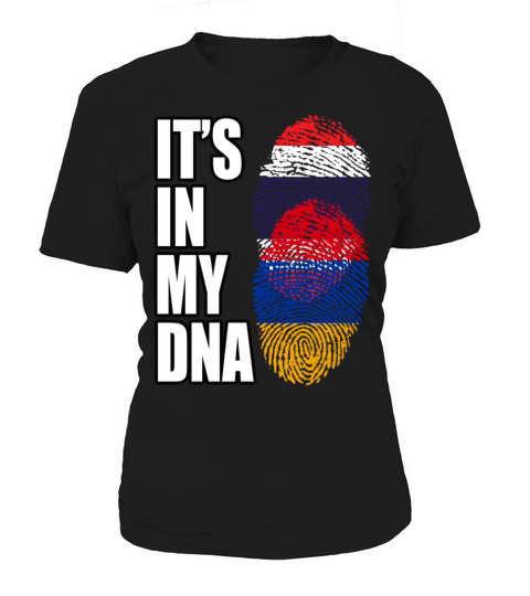Thai And Armenian Vintage Heritage DNA Flag Women's T-Shirt