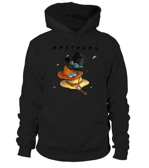 One Piece Straw hat Luffy Ace and Sabo Three Brothers Friends shirt Hoodie Unisex