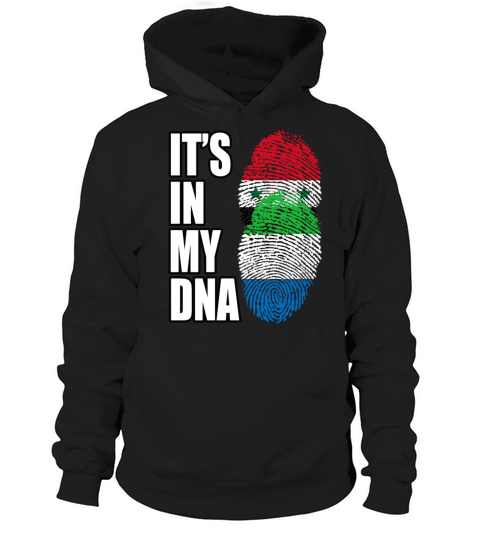 Syrian And Sierra Leonean Vintage Heritage DNA Fla Hoodie Unisex