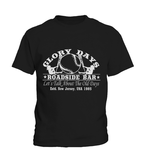 Bruce Springsteen Inspired Glory Days Roadside Bar Kids T-Shirt