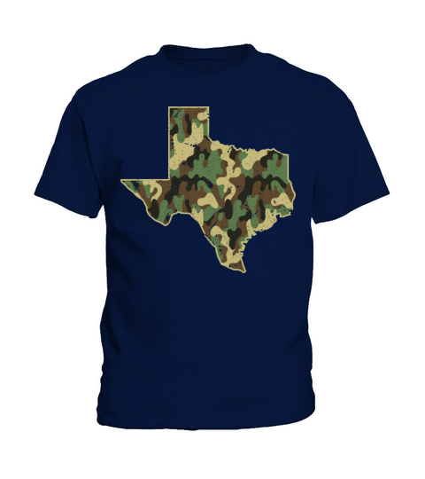 Military Soldier Texas Kids T-Shirt