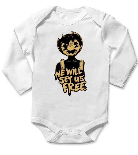 Batim Sammy Lawrence TShirt Long Sleeve Baby One-Piece