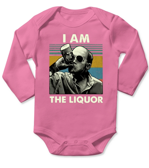 Jim Lahey I am the liquor vintage shirt Long Sleeve Baby One-Piece