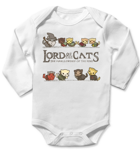 Lord for the cats Long Sleeve Baby One-Piece